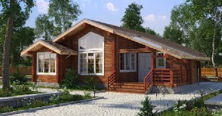 Строительство из двойного бруса под ключ Отрадный цены от 12750 руб.
