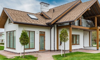 Проект дома с мансардой в отрадном | цена от 306000 рублей от Строй-Трд