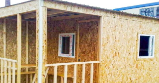 Сарай из дерева под ключ в отрадном – строительствопо цене от 40800 рублей