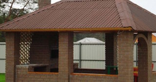 Беседка из кирпича под ключ в отрадном цена от 3162 рублей - Строй-Трд