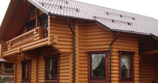 Строительство дома из оцилиндрованного бревна в отрадном - от 132600 рублей