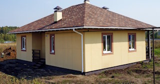 Одноэтажный дом из панелей под ключ в отрадном - Строй-Трд от 132600 рублей